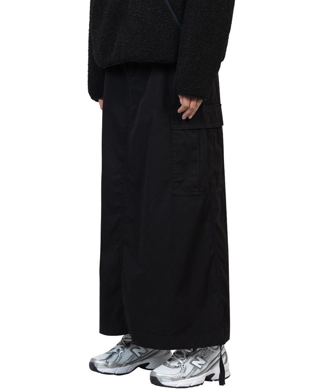 Carhartt Blue W' Maxi Cargo Skirt