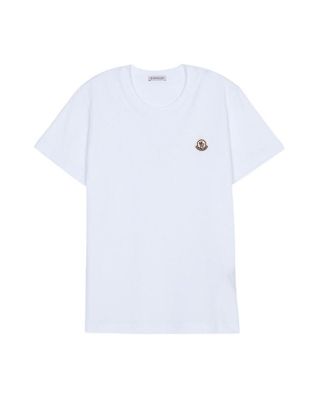 Moncler Blue 3 Packs Logo Patch Crewneck T-Shirts