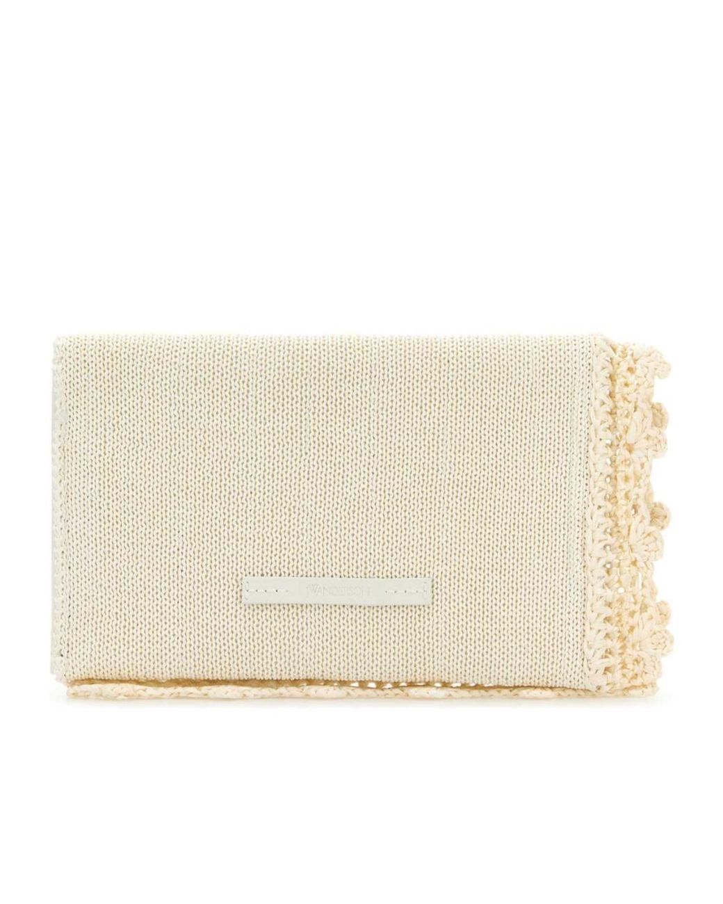 J.W. Anderson Natural Jw Anderson Crochet Knitted Clutch Bag
