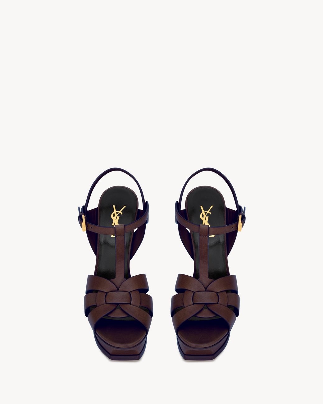 Saint Laurent Blue Tribute High-Heeled Sandals