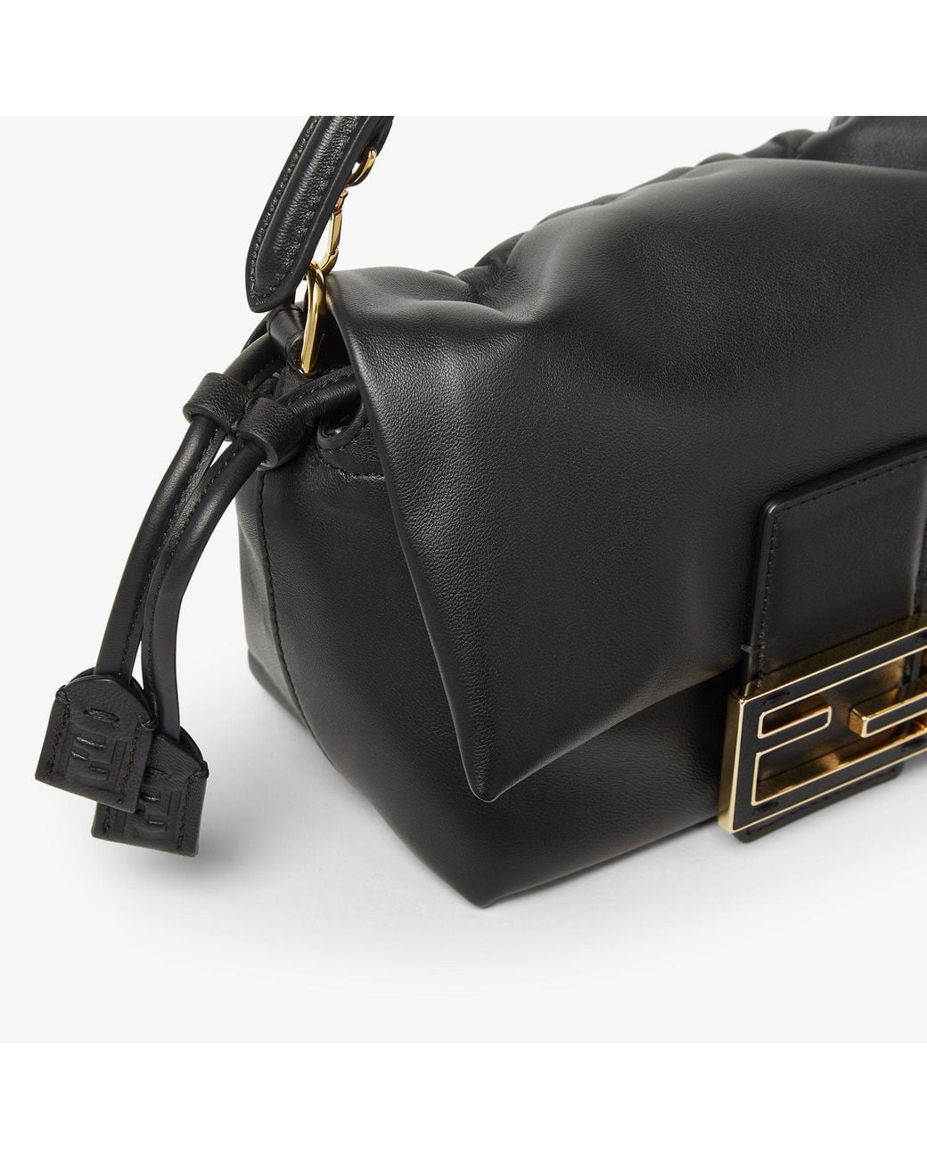 Fendi Black Nappa Leather Mini Bag