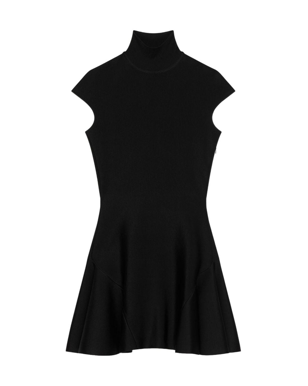 Givenchy Black Flared Mini Dress