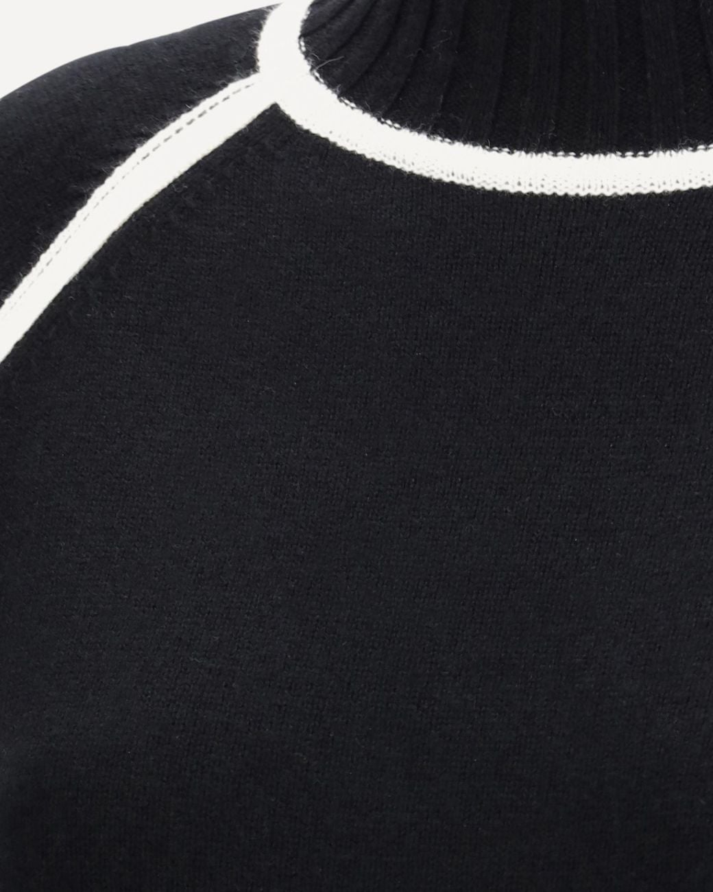 Max Mara Black Studio Pescara High Neck Jumper
