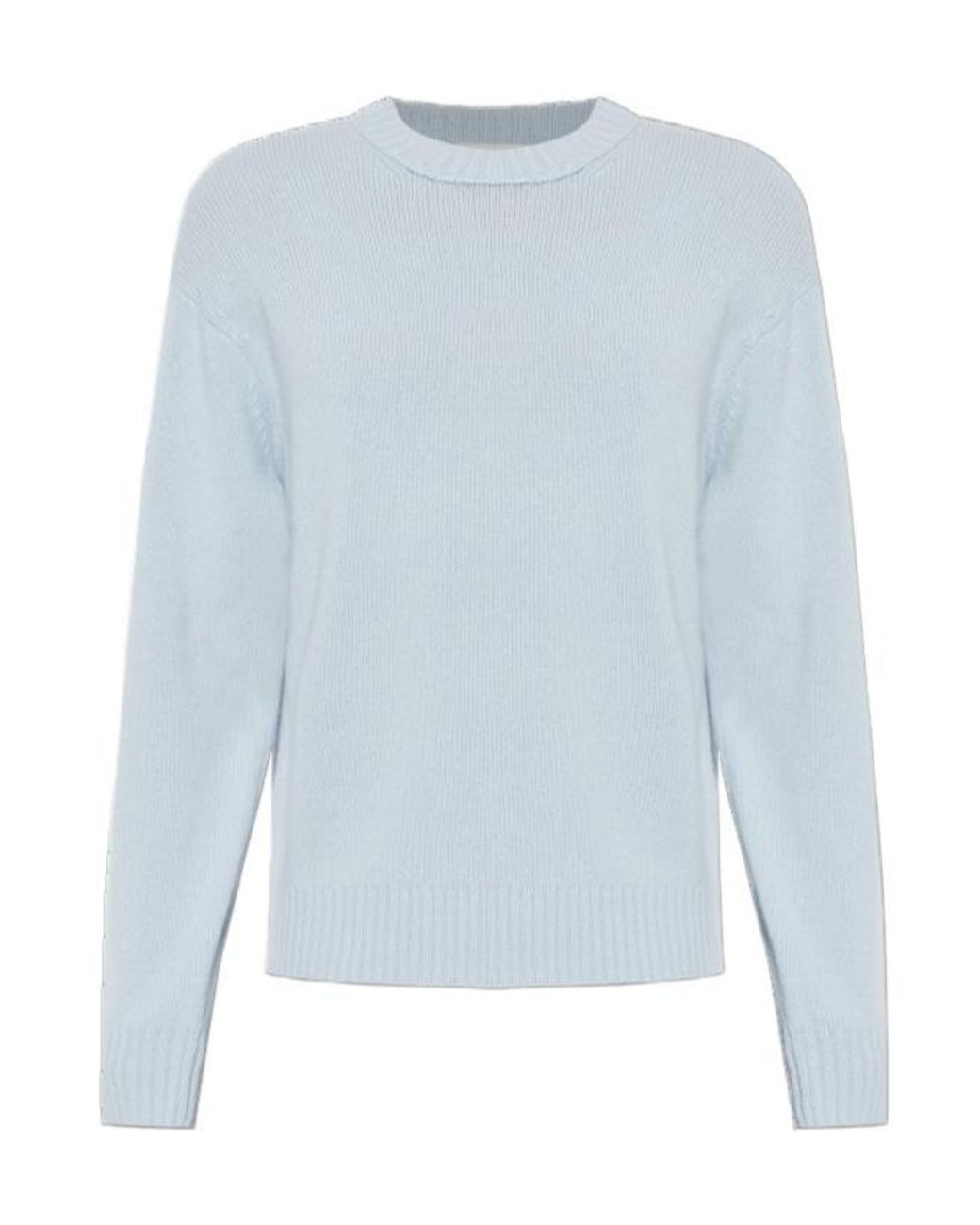 FRAME Blue Crew-Neck Sweater for men