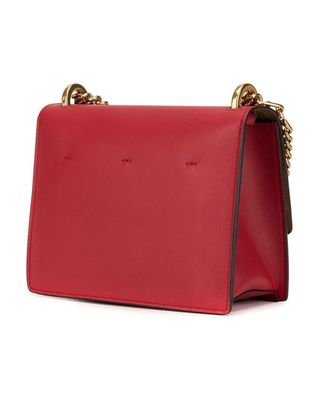 Fendi Red Small Kan U Shoulder Bag