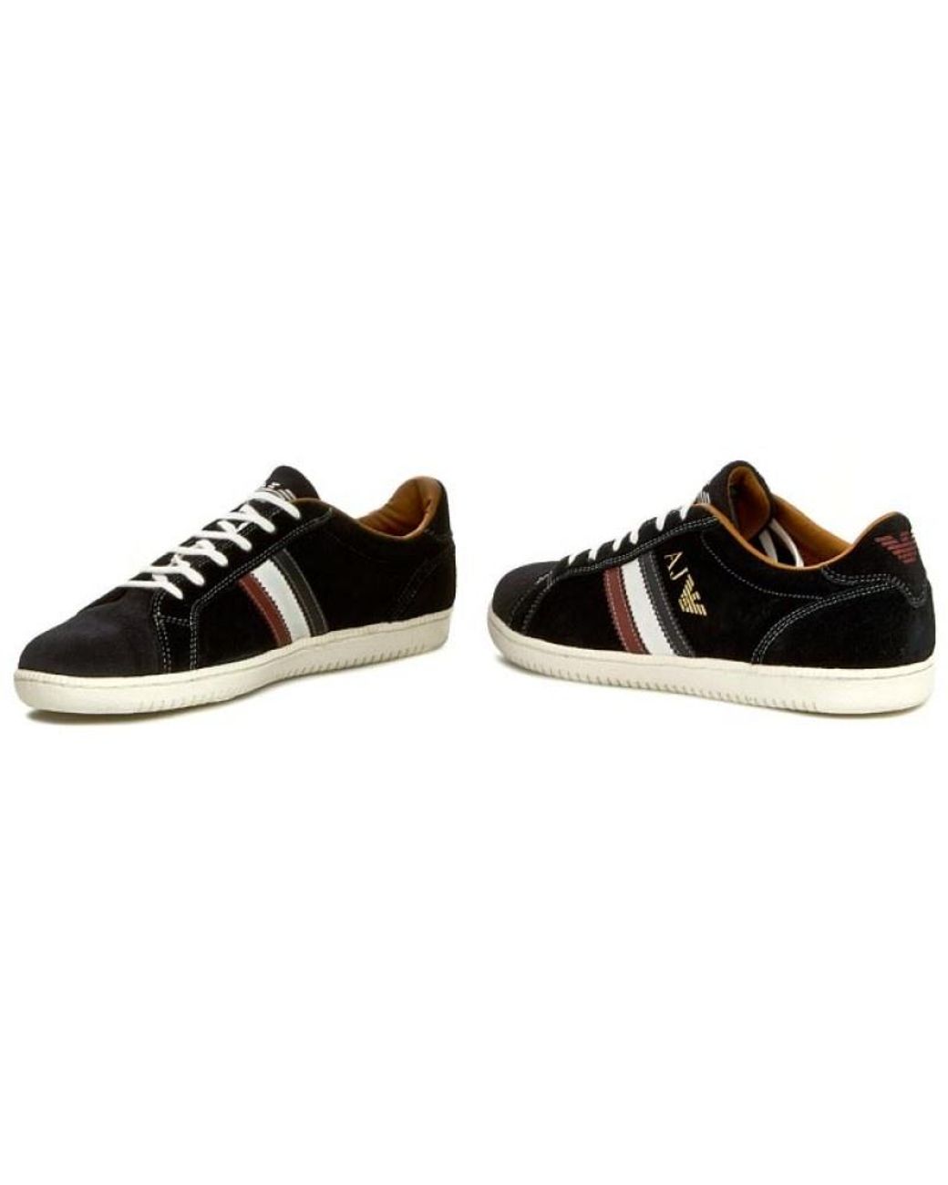 Armani Jeans Black Logo Details Casual Sports Shoes for men