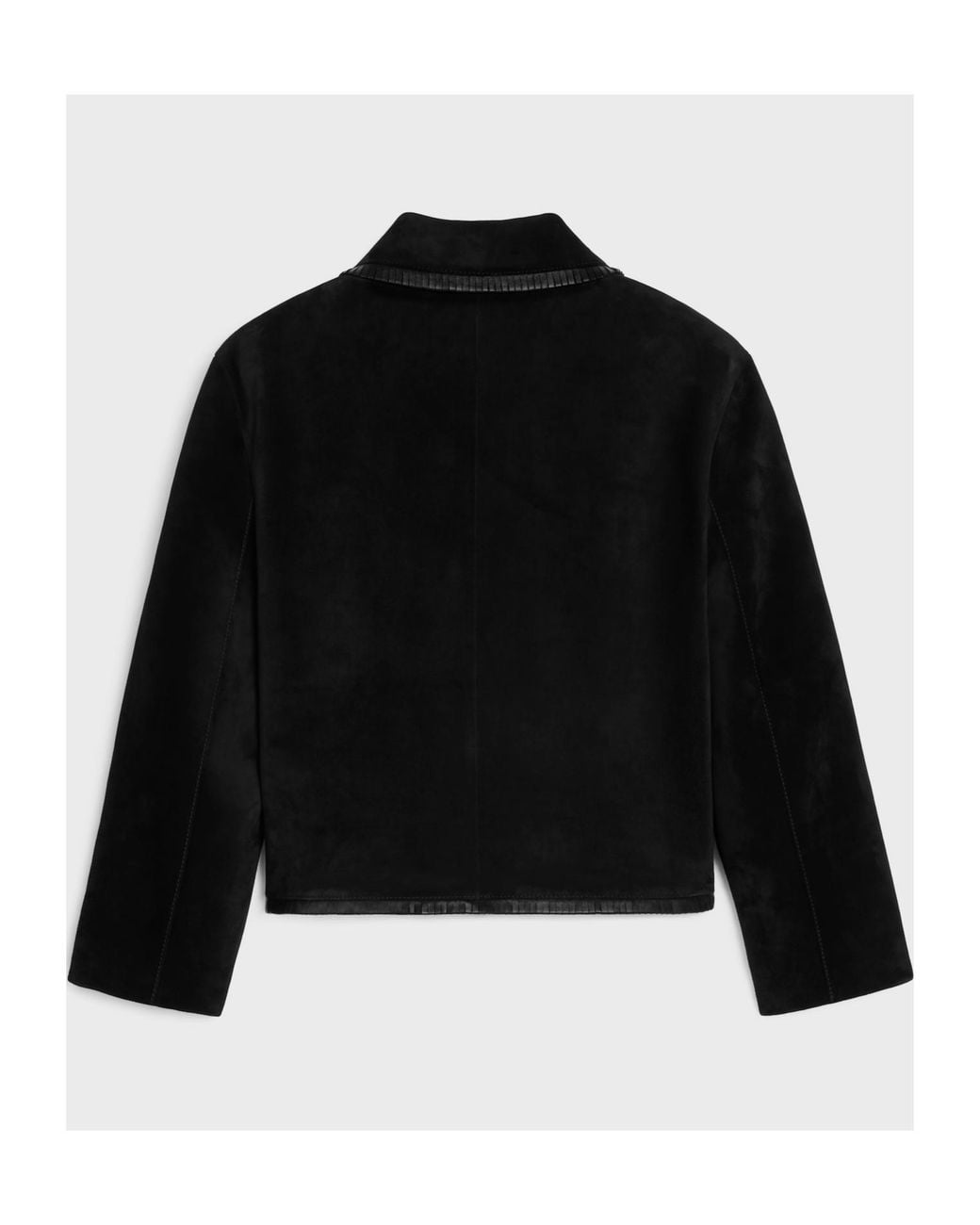 Céline Black Straight Blouson Jacket