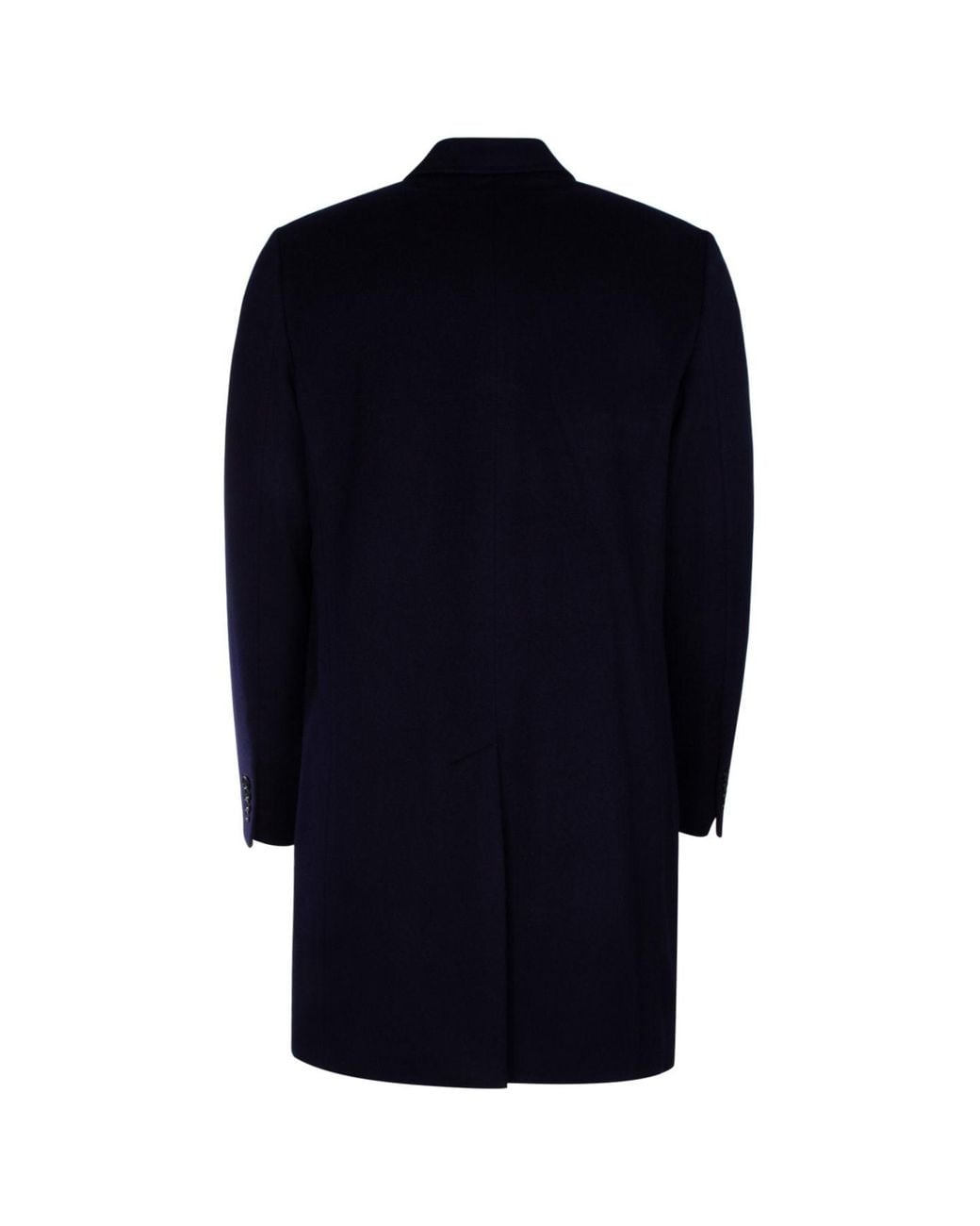 Dior Blue Classic Coat for men