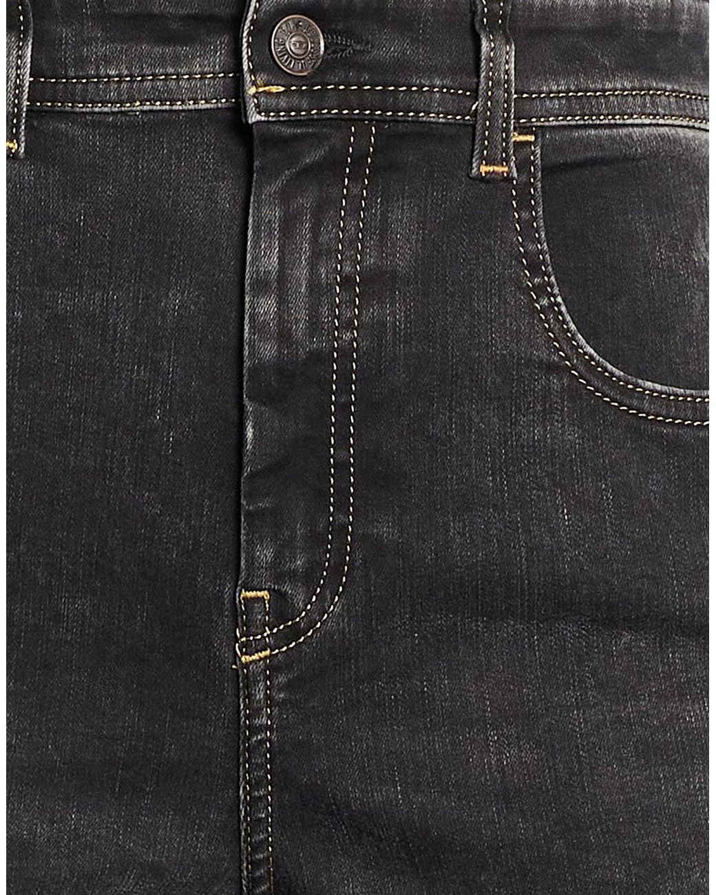 DIESEL Black High-Waisted Skinny Jeans