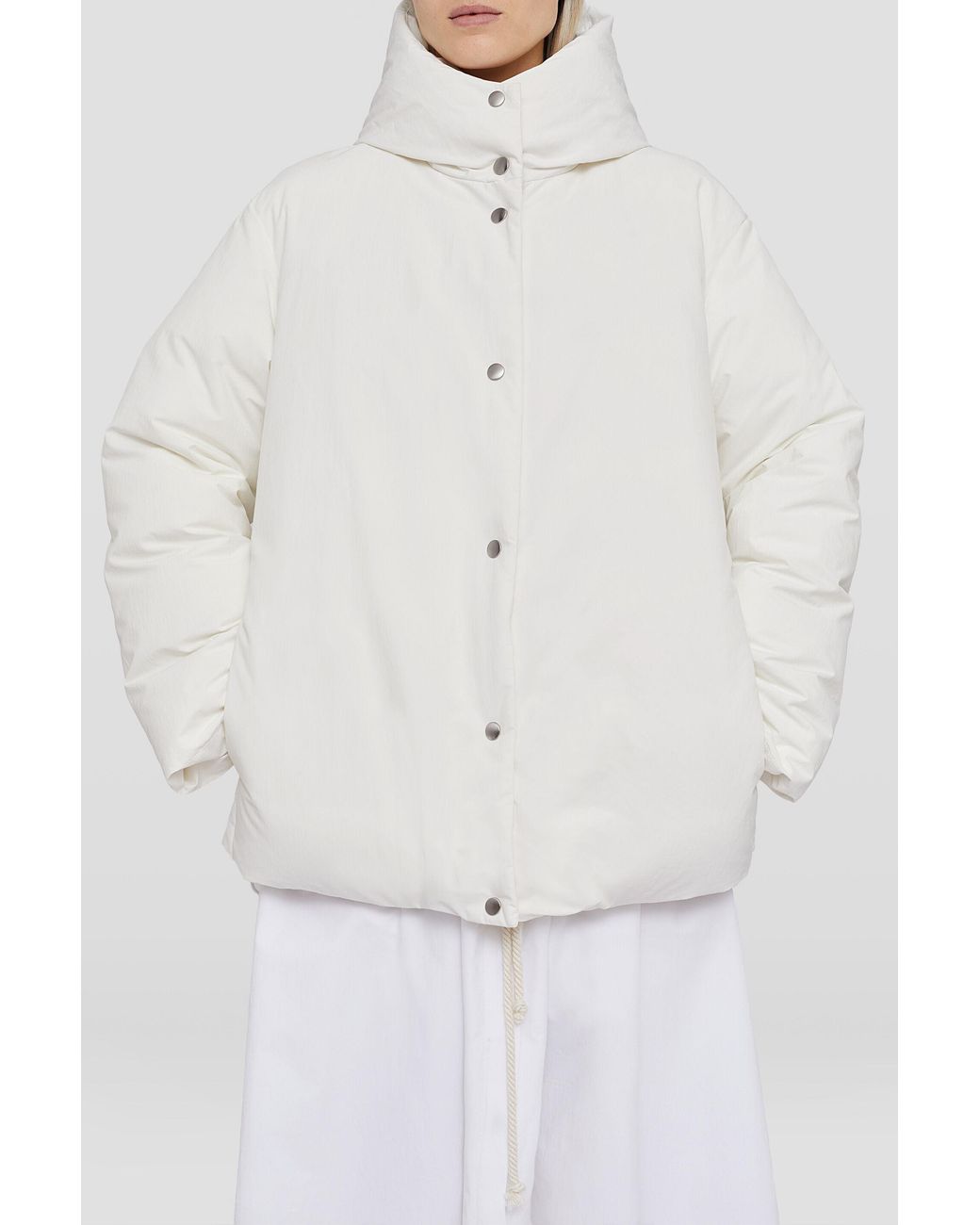 Jil Sander White Down Jacket