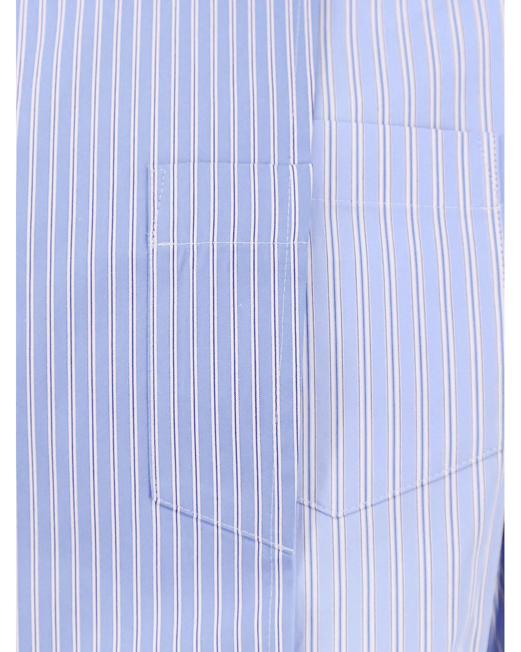 Sacai Blue Shirts Cotton for men