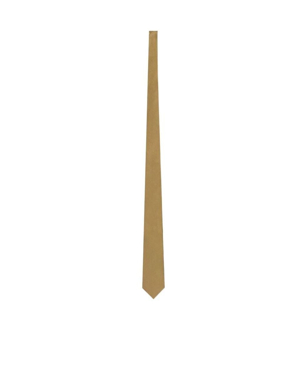 Saint Laurent White Satin Tie for men