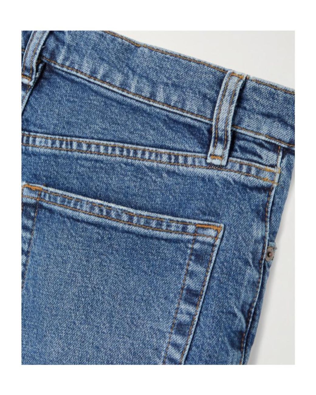 FRAME Blue The Pixie Arrow Bootcut Jeans