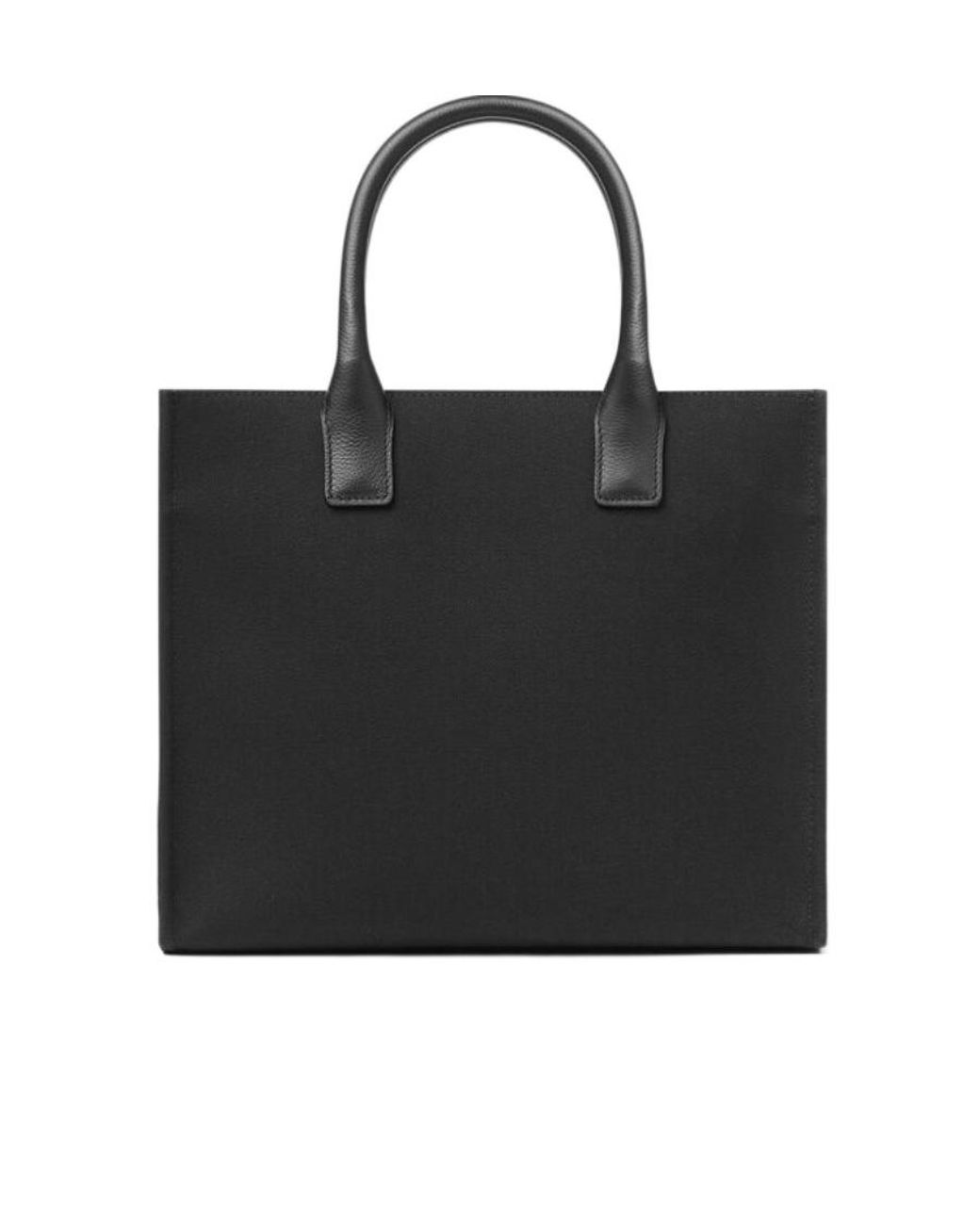 Versace Black Medusa Logo Embossed Tote Bag