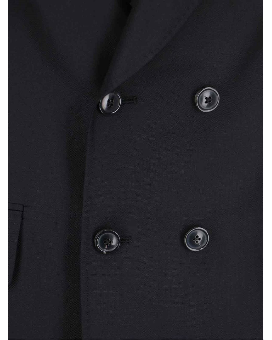 Our Legacy Black Double-Breasted Jacket for men