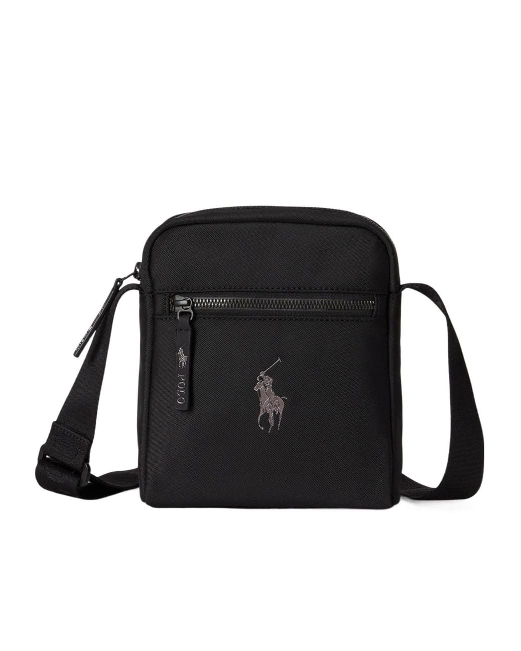 Polo Ralph Lauren Black Square Fabric Bag for men