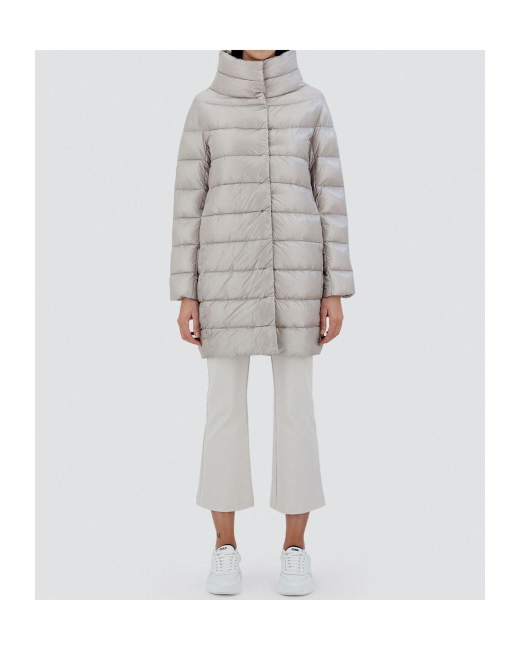Herno Gray Dora Ultralight Down Jacket