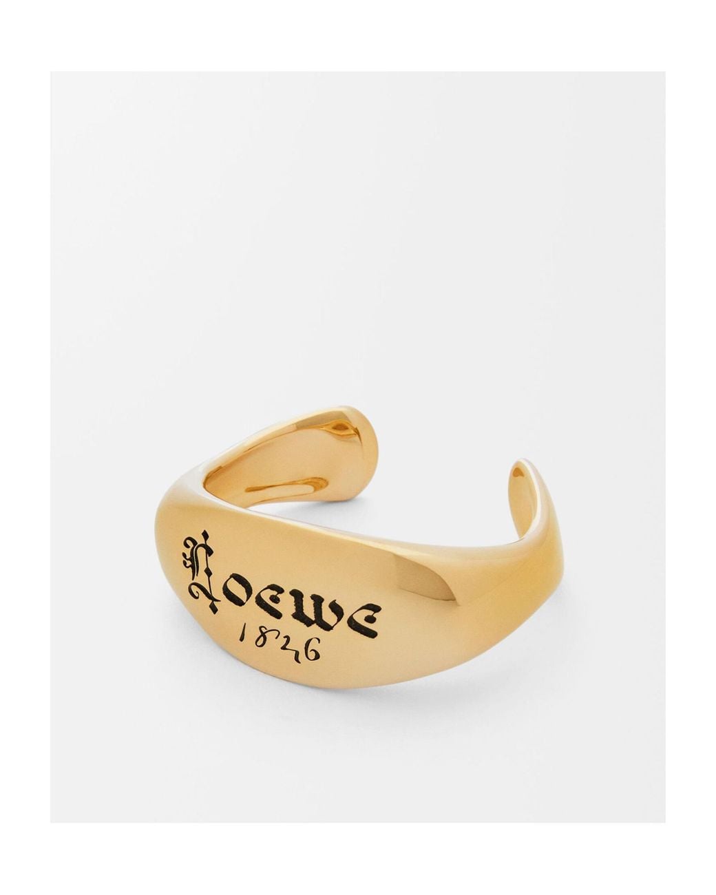 Loewe Metallic Signet Cuff