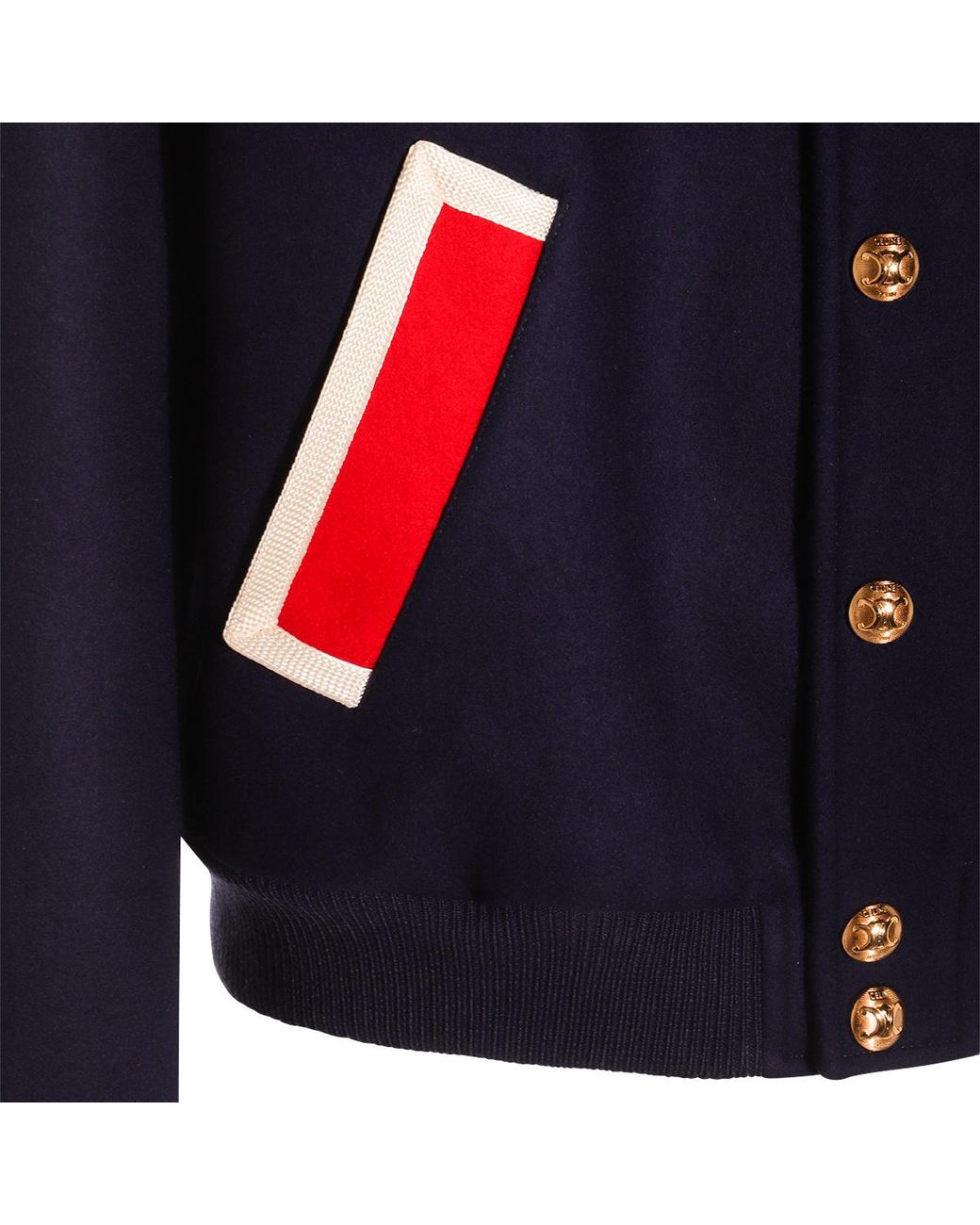 Céline Blue Lion Teddy Jacket for men