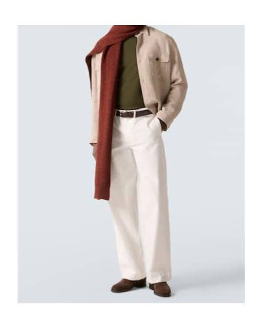 Gabriela Hearst Green Wool Sweater for men