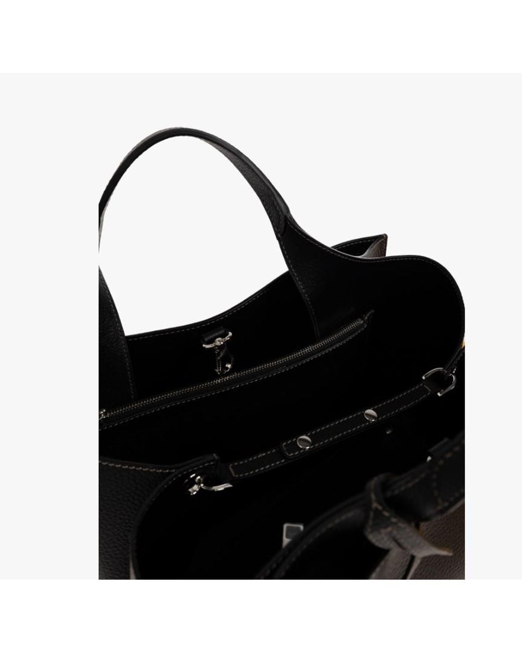Tod's Black Di Reverse Medium Tote Bag