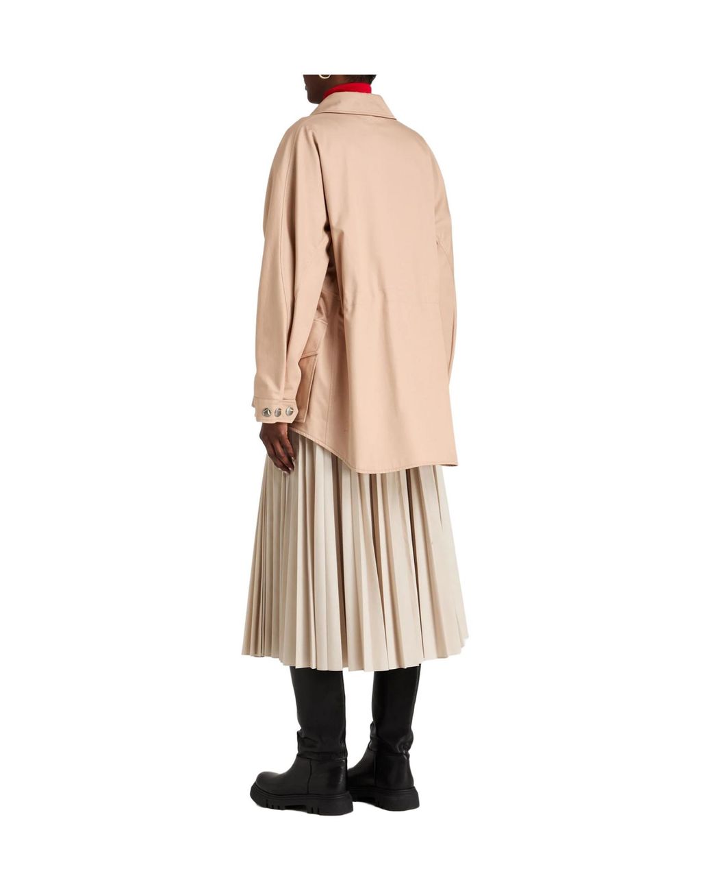 Burberry Natural Minimalist Longsleeve Safari Jacket