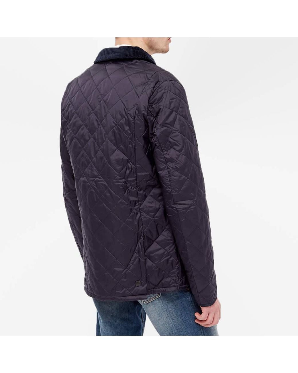 Barbour Blue Heritage Liddesdale Quilted Jacket for men