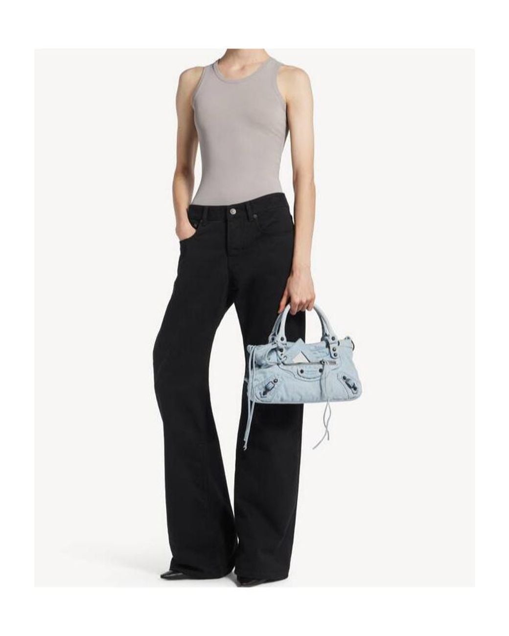 Balenciaga Blue Le City First Shoulder Bag