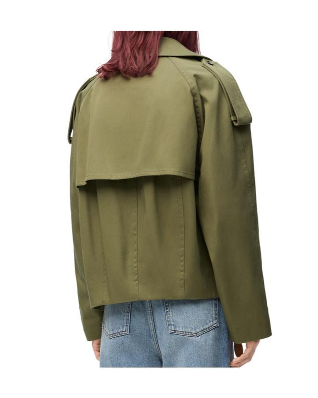 Loewe Green Balloon Jacket for men