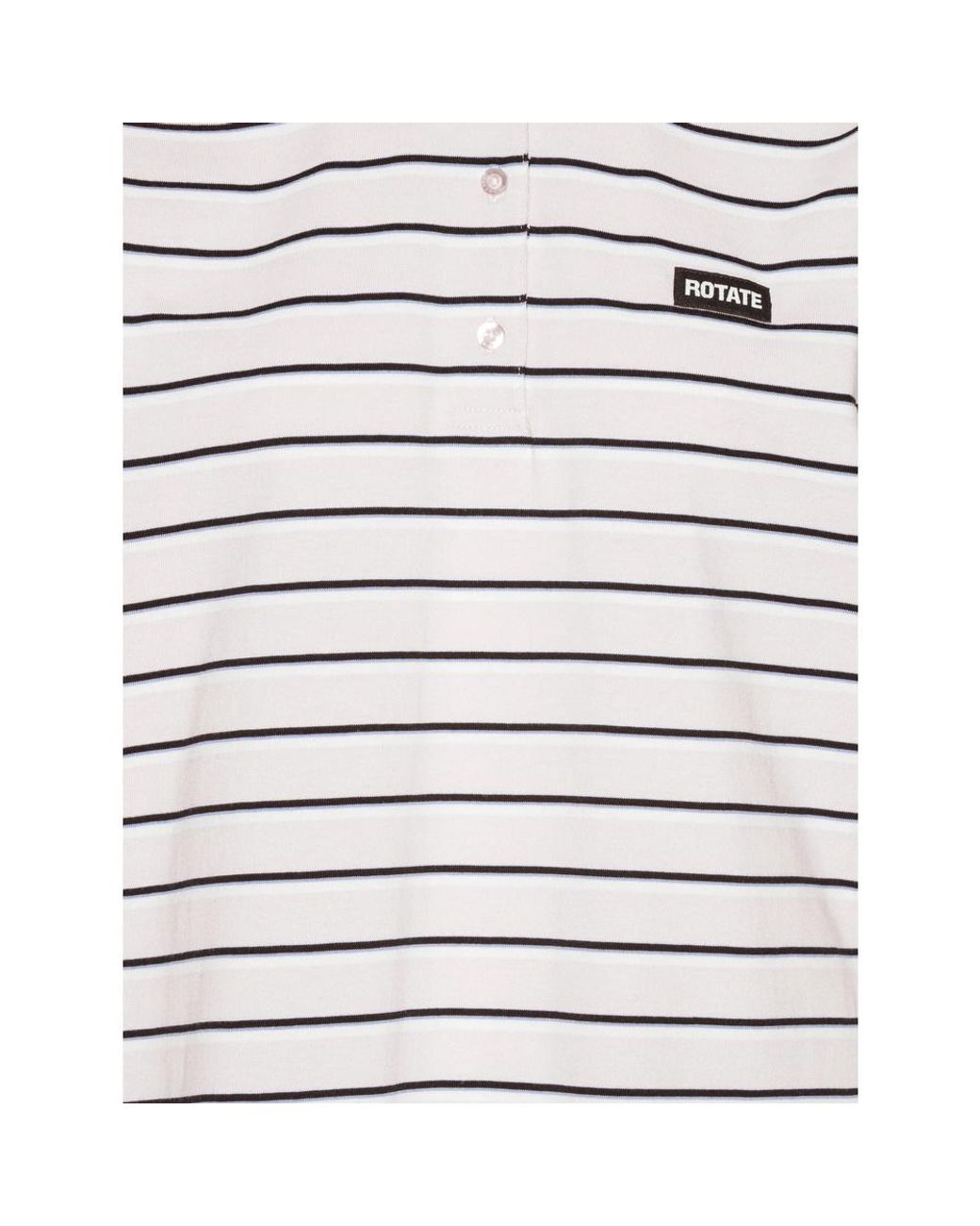 ROTATE BIRGER CHRISTENSEN White Polo Shirt Jersey