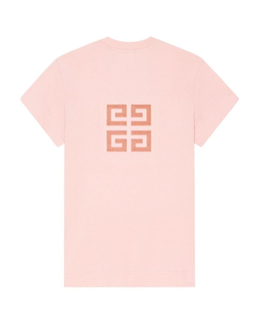 Givenchy Pink 4G Slim Fit T-Shirt