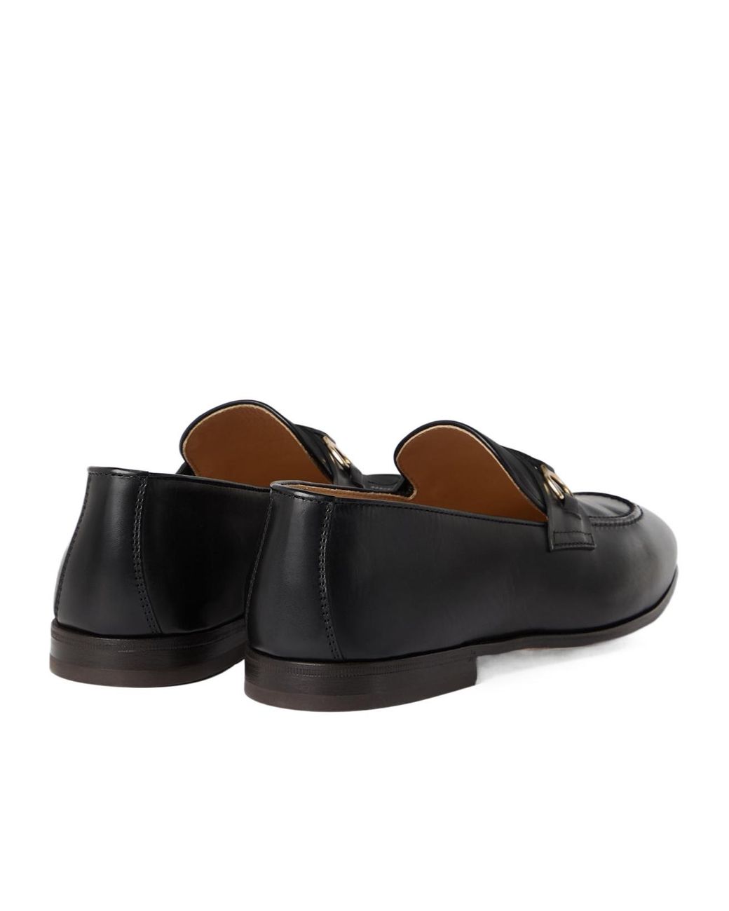 Brunello Cucinelli Black Slip-On Loafers for men
