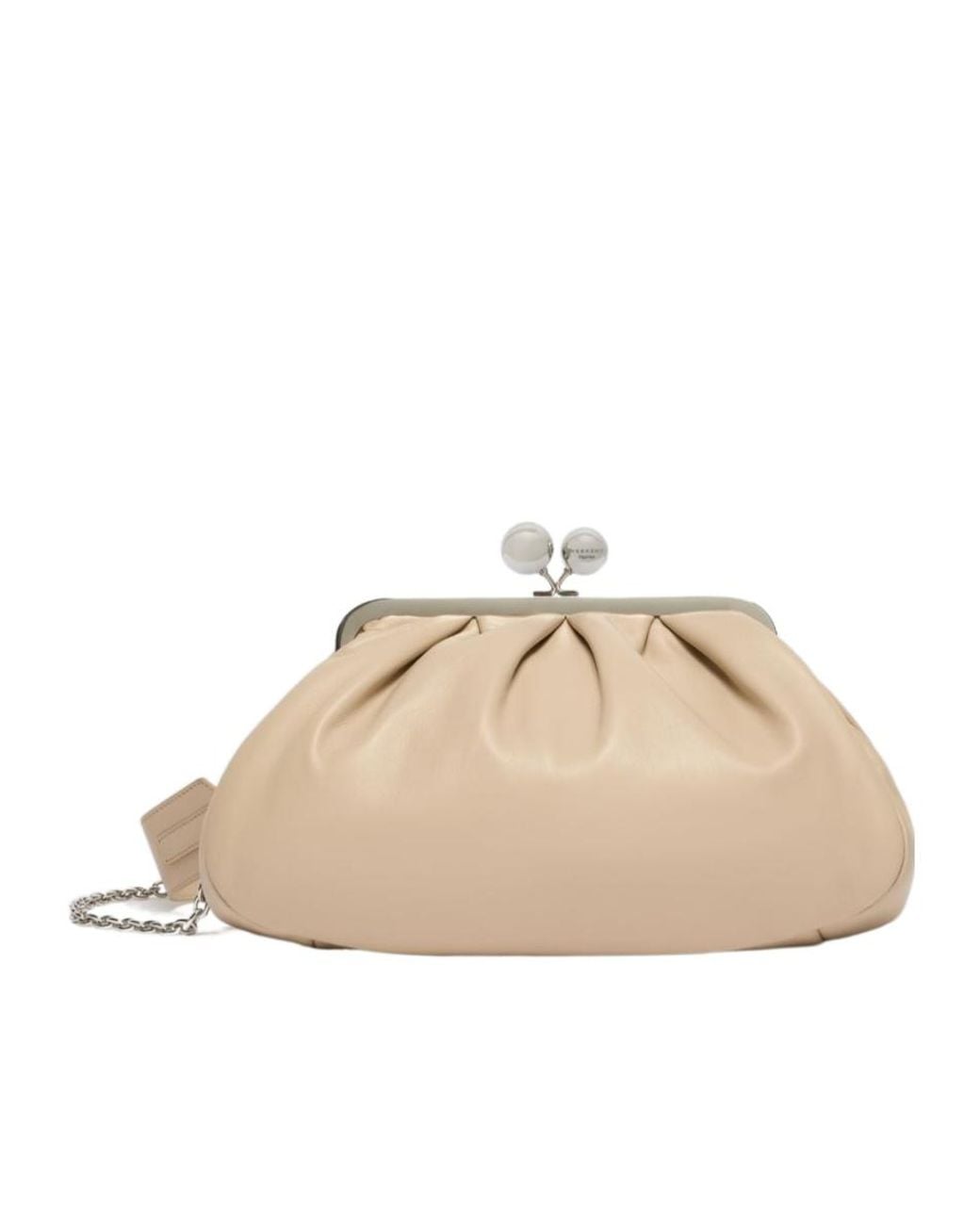 Weekend by Maxmara Natural Pasticcino Medium Clutch Bag