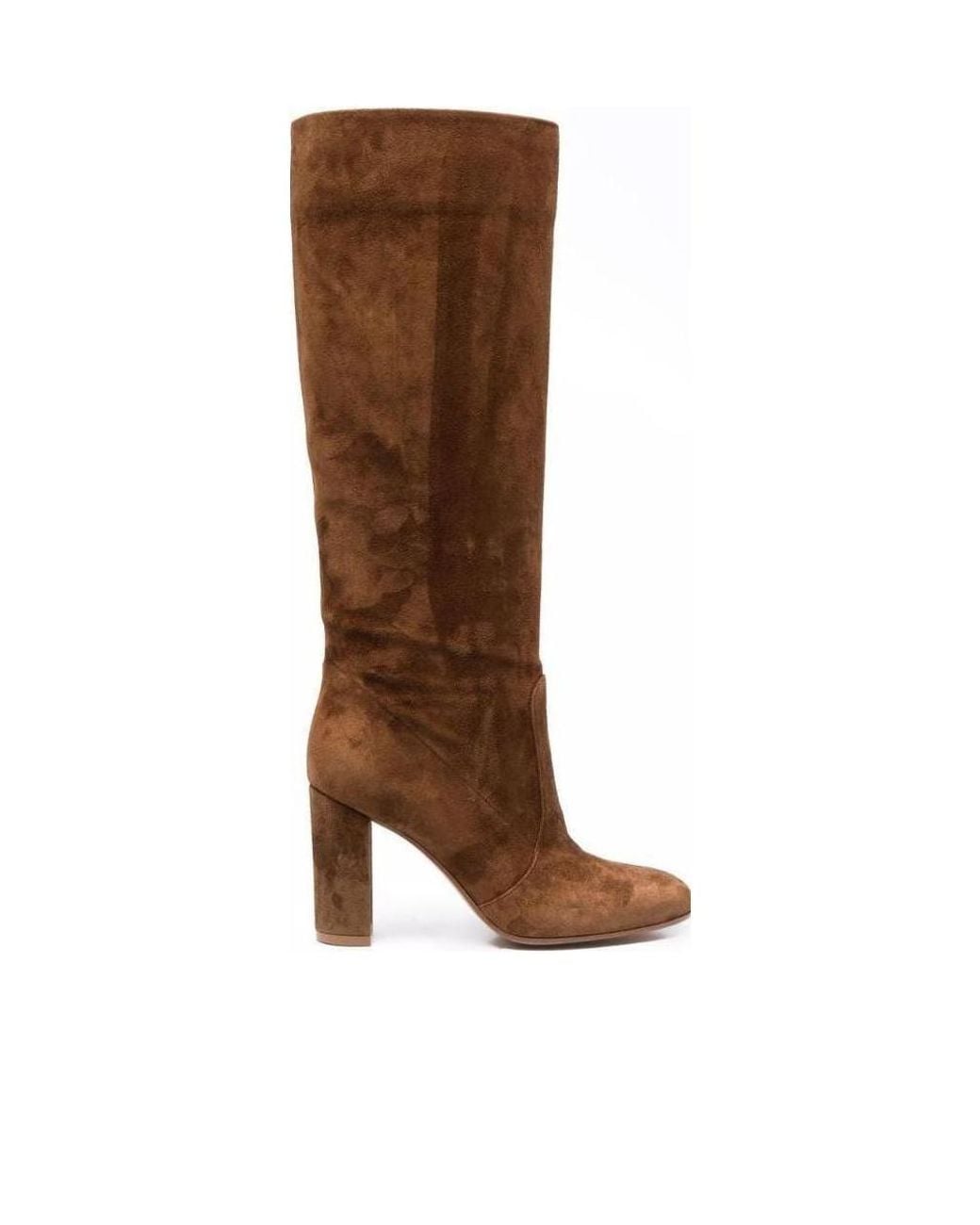 Gianvito Rossi Brown Glen Knee-Length Boots