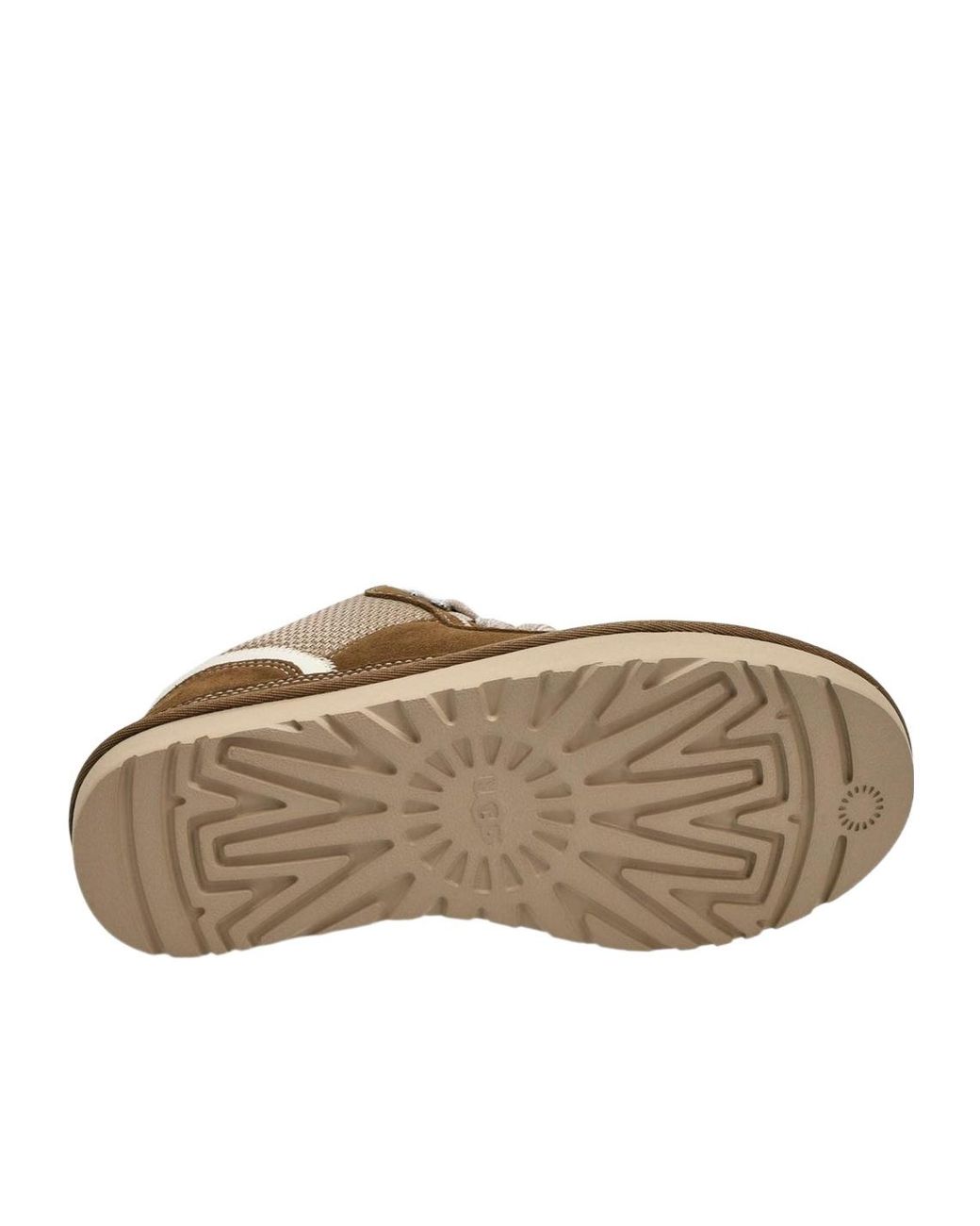 Ugg Brown Lowmel Lace-Up Sneakers