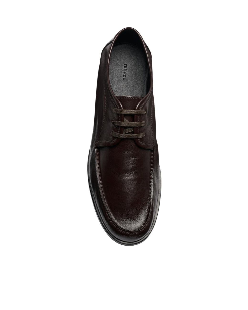 The Row Brown Nino Derby Shoes for men
