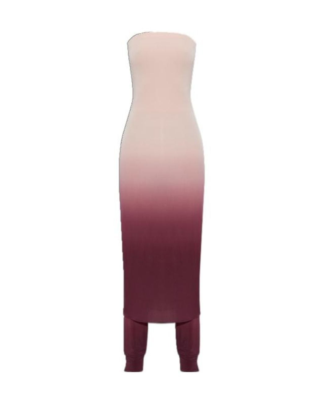 Alaïa Purple Alaïa Gradient Jersey Jumpsuit