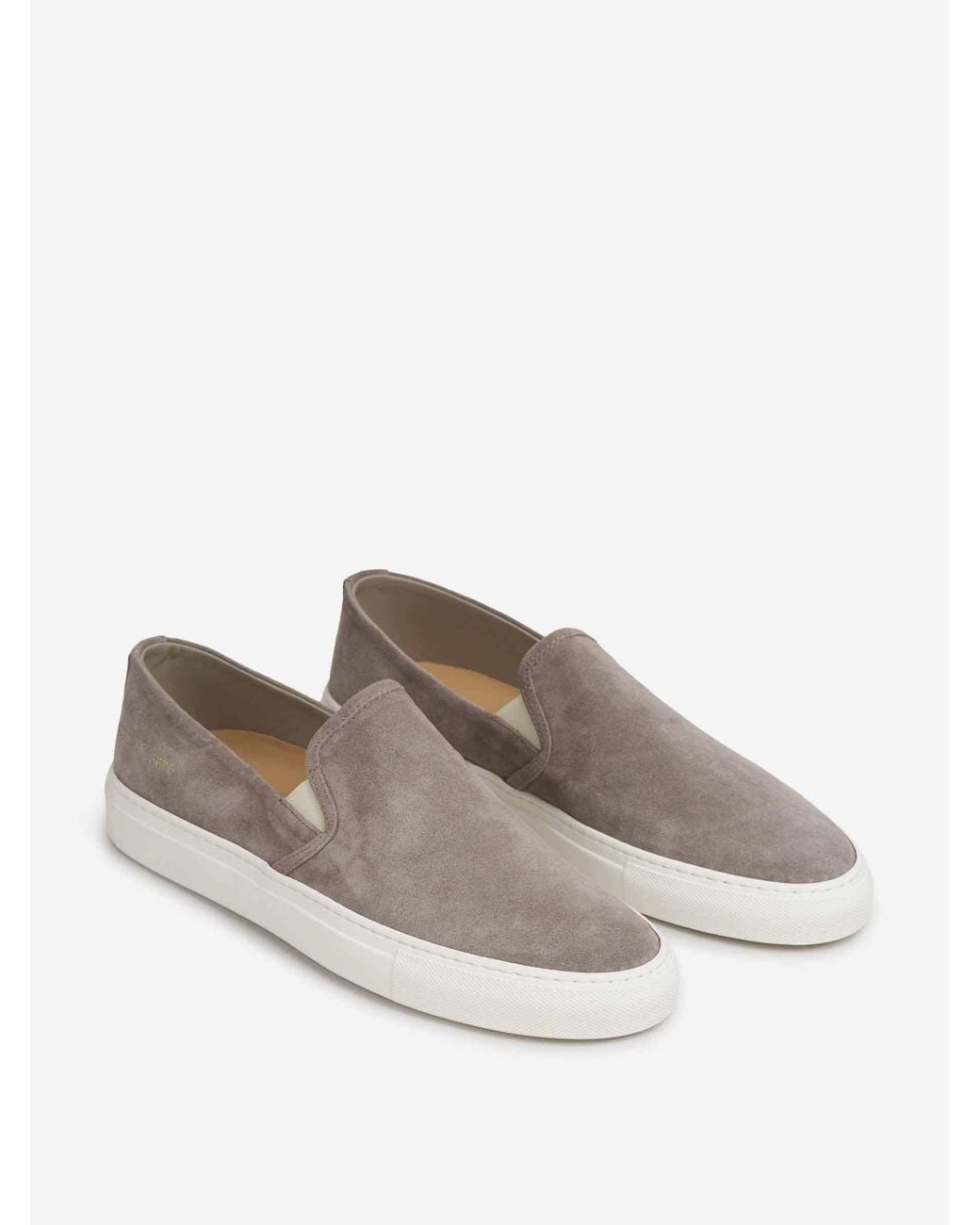Common Projects Brown Flat Casual Shoes for men