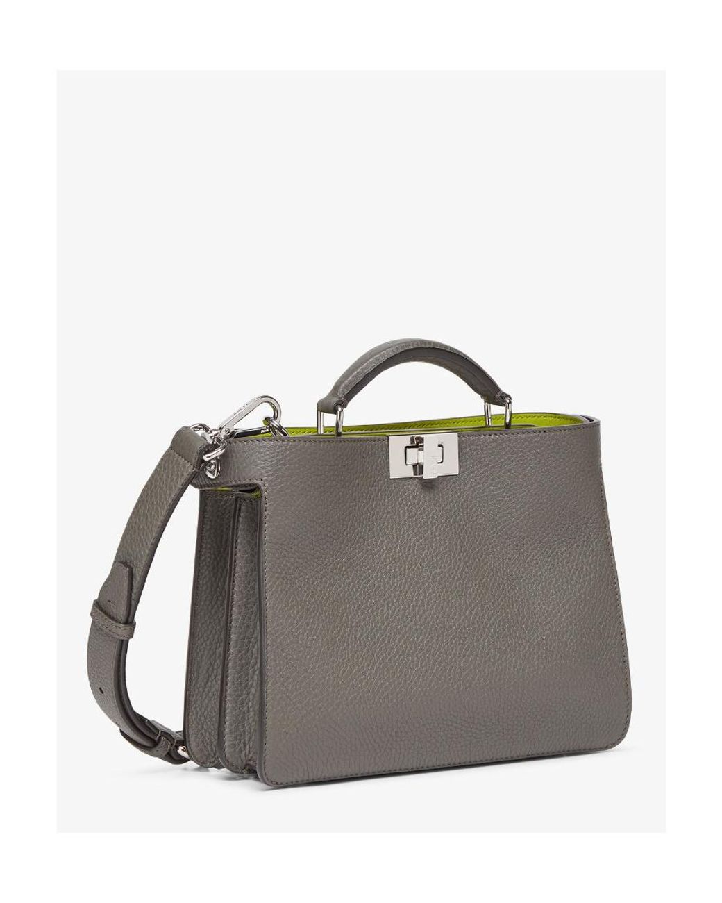 Fendi Green Peekaboo Iseeu Mini Messenger Bag for men