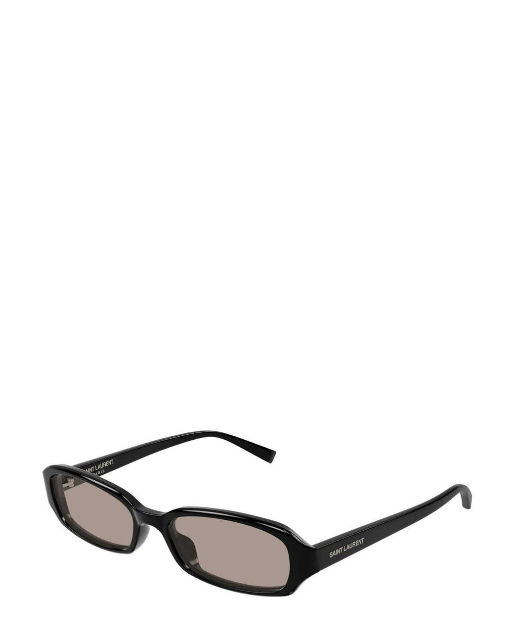 Saint Laurent White Eyewear Rectangular Frame Sunglasses for men