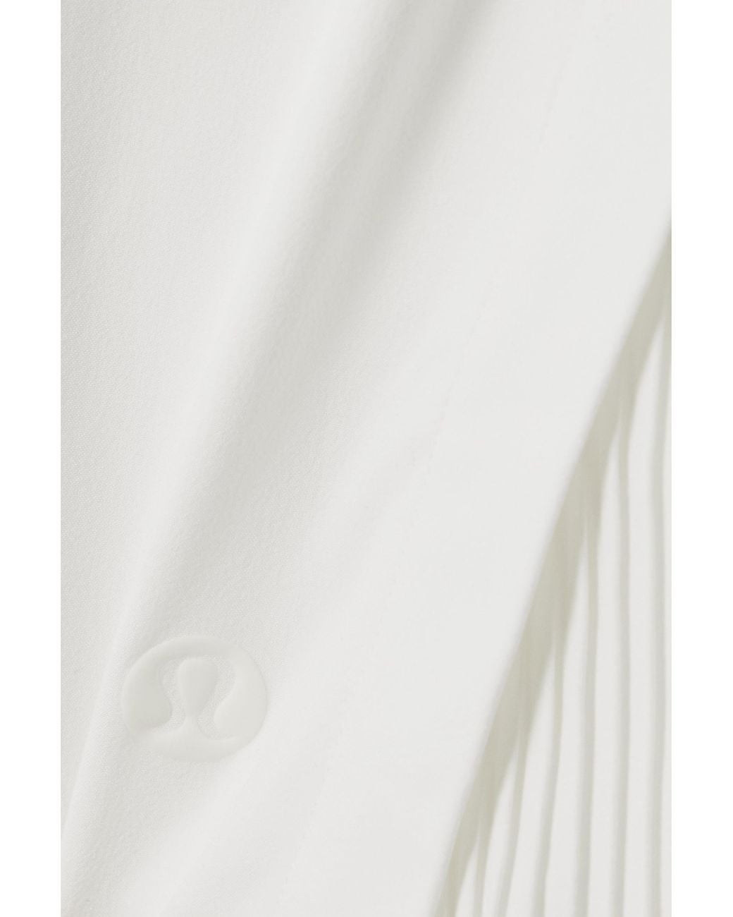 lululemon athletica White Elastic Plain-Woven Tennis Skirt