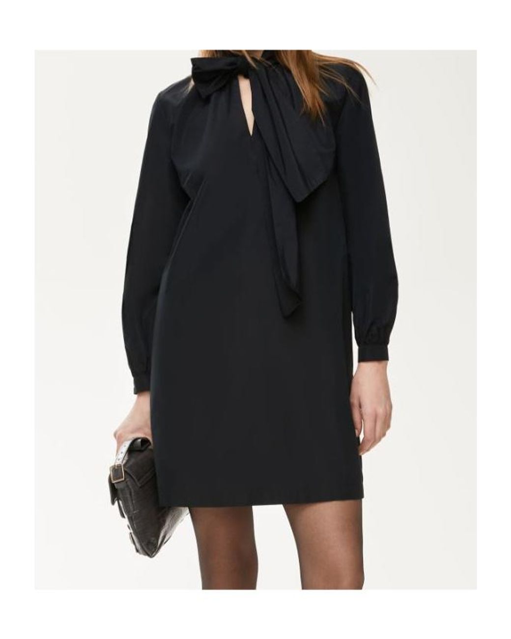 iBlues Black A-Line Dress