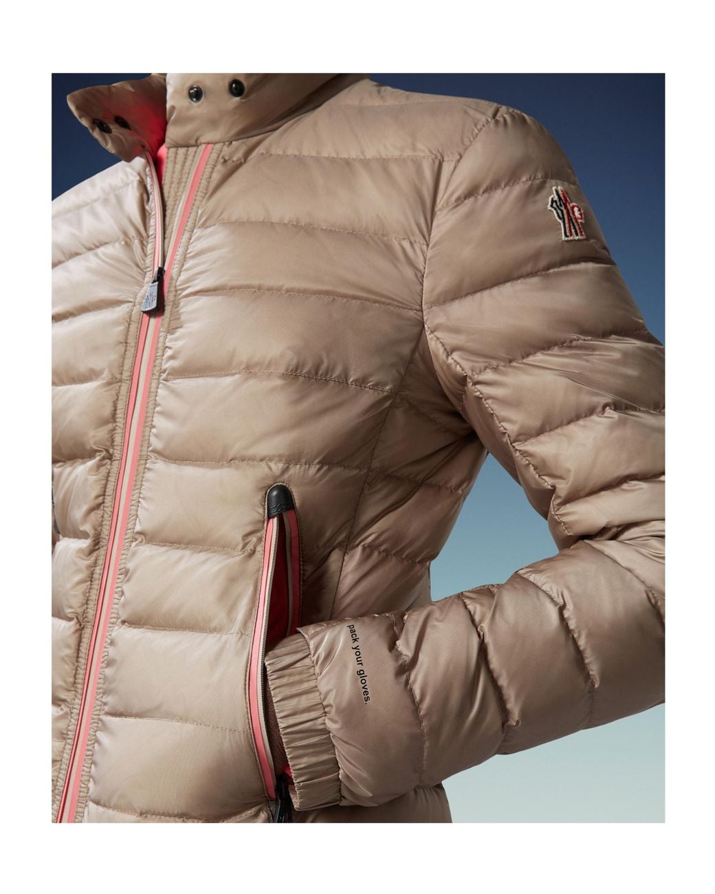 Moncler Brown Walibi Short Down Jacket