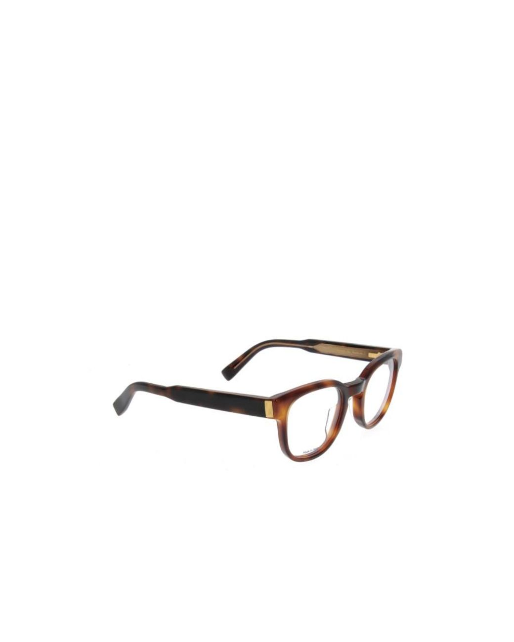 Dunhill White Square Frame Glasses for men