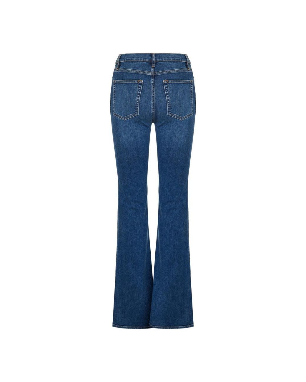 FRAME Blue Belt Loop Jeans