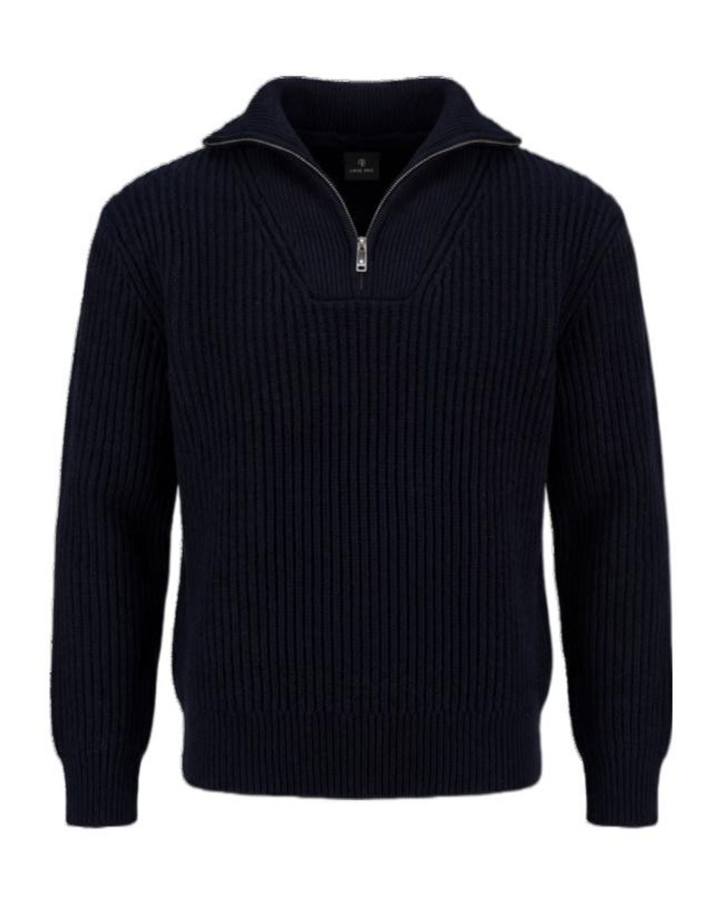 Anine Bing Blue Zip-Up Knitwear