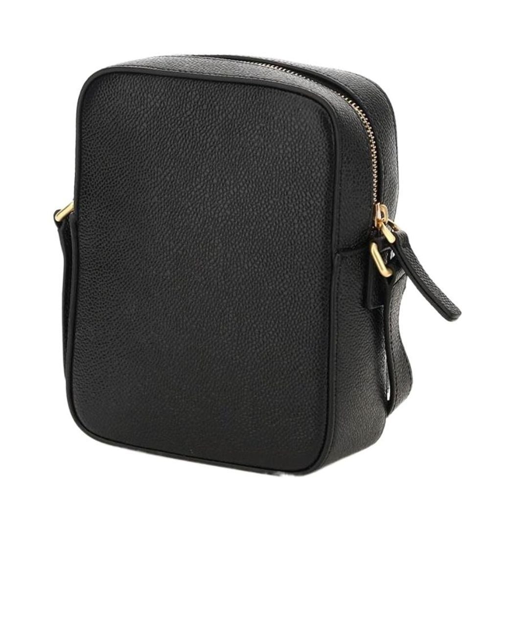 Thom Browne Black Grosgrain-Tab Camera Bag for men