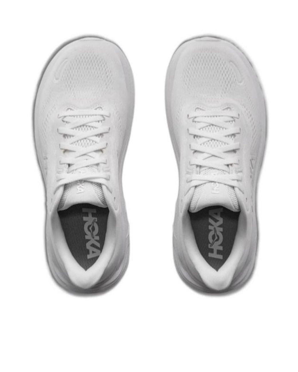 Hoka One One White Clifton 11 Running Shoes