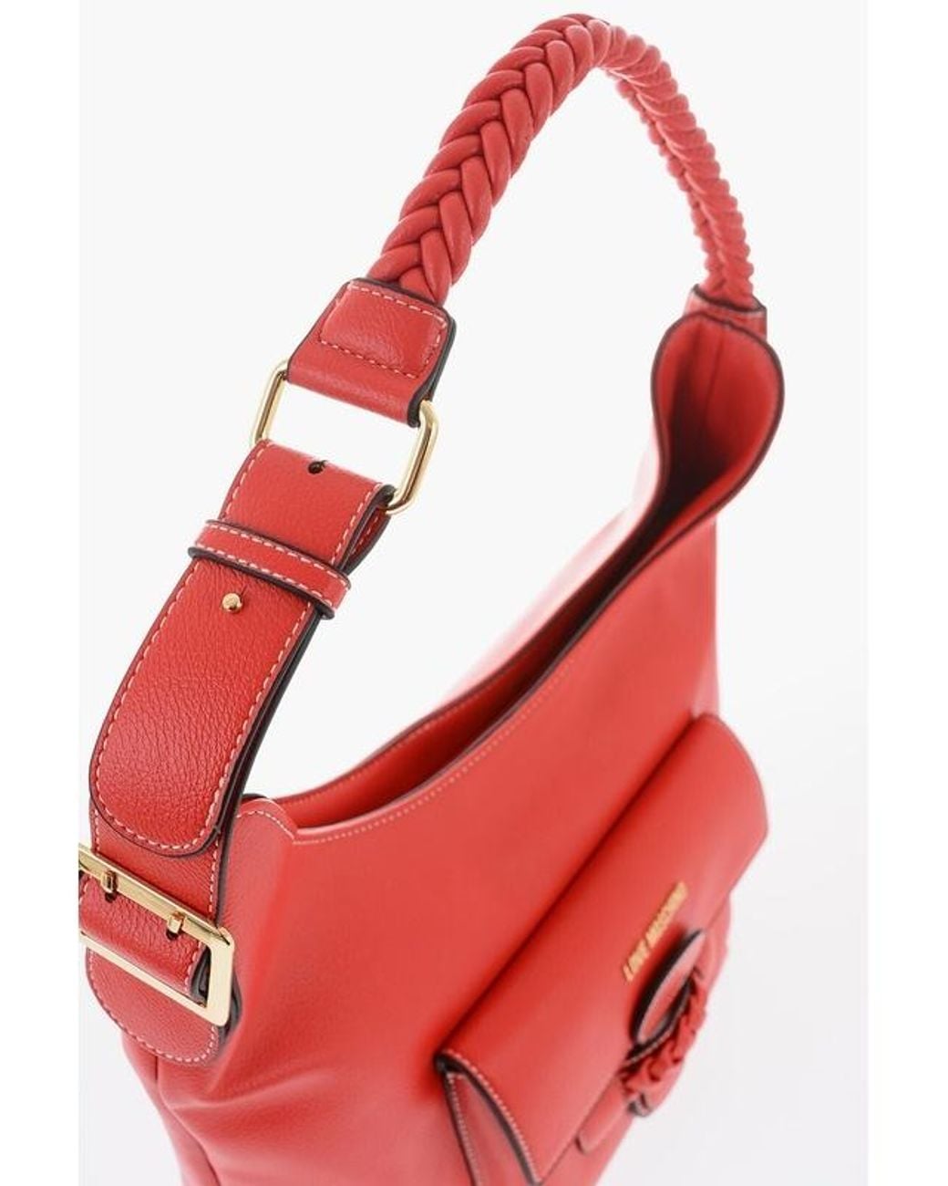 Moschino Zippered Shoulder Bag