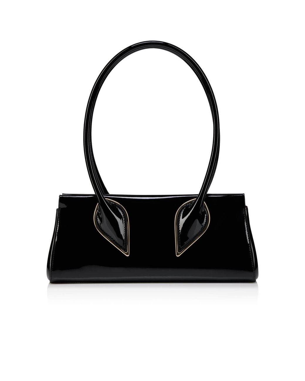 Christian Louboutin Black Top-Handle Shoulder Bag
